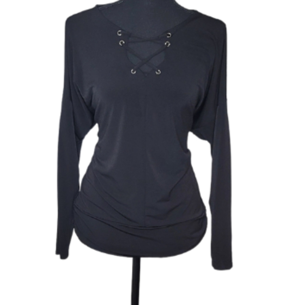 Thalia Sodi Women's Laced Up Blouse